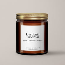 Load image into Gallery viewer, Gardenia + Tuberose Soy Wax Candle
