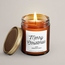 Load image into Gallery viewer, Merry Christmas Candle | Custom Candle