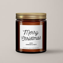Load image into Gallery viewer, Merry Christmas Candle | Custom Candle