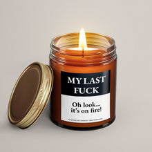 Load image into Gallery viewer, My Last F*ck | Funny Candles
