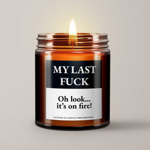 Load image into Gallery viewer, My Last F*ck | Funny Candles
