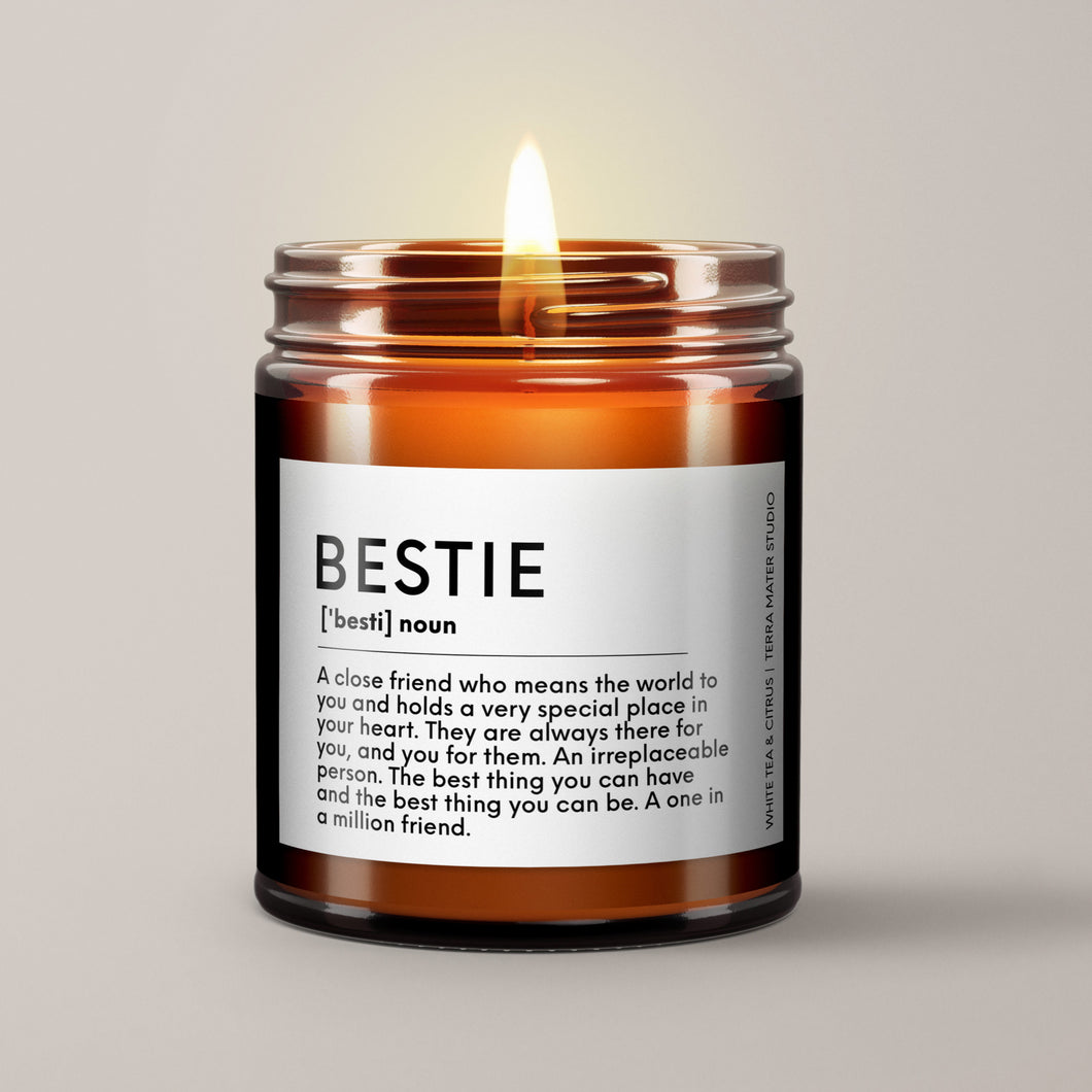 Best Friend Soy Wax Candle | Bestie Candle Gift