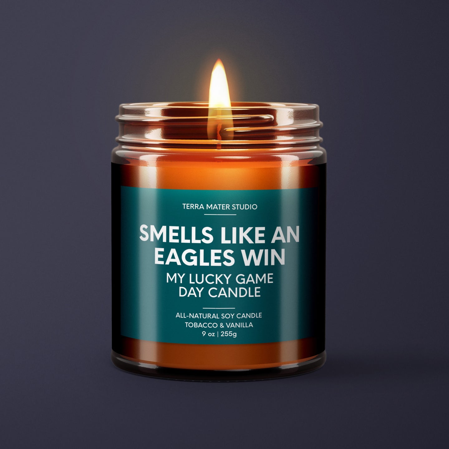 Smells Like An Eagles Win | Philadelphia Lucky Game Day Candle | Soy Wax Candle