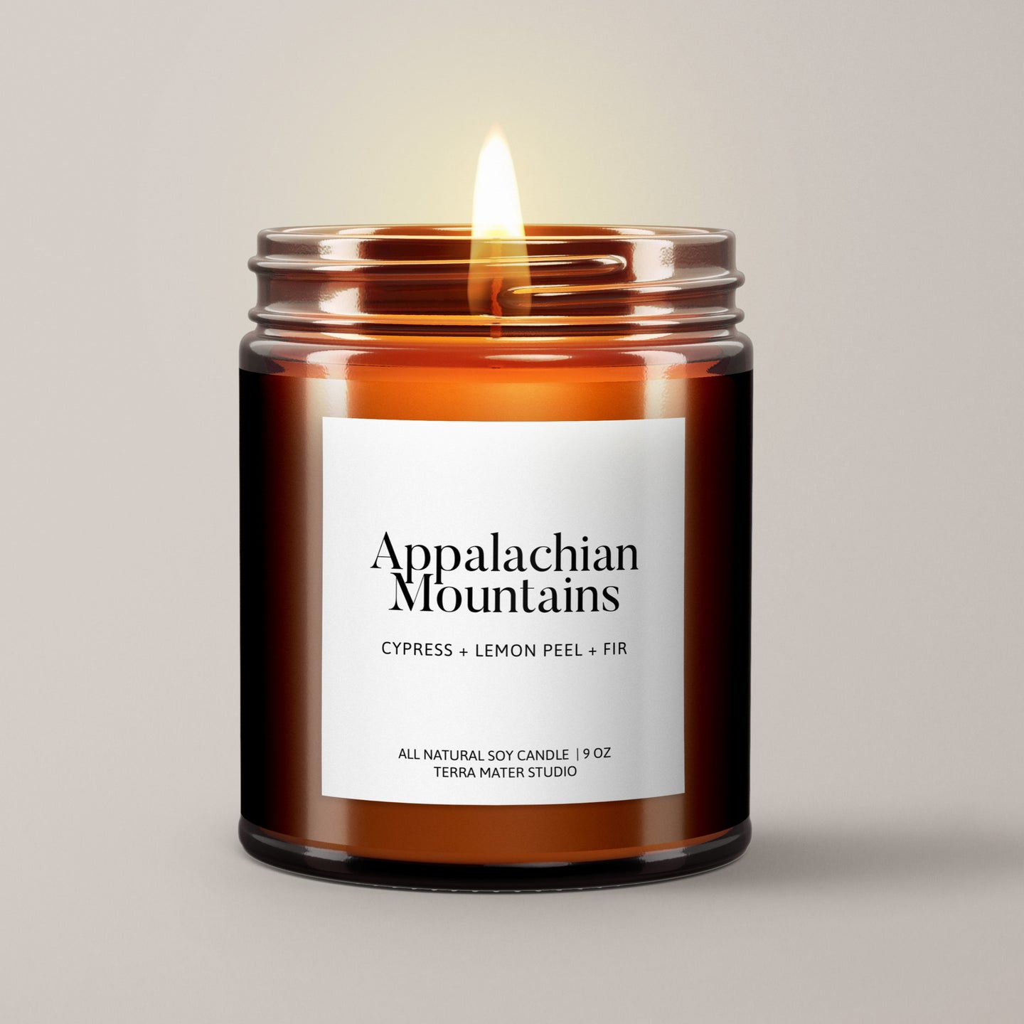 Appalachian Mountains Soy Wax Candle