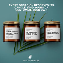 Load image into Gallery viewer, Smells Like Your Single Girl Era Soy Wax Candle