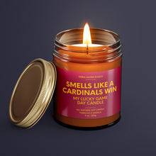 Load image into Gallery viewer, Smells Like A Cardinals Win | Arizona Lucky Game Day Candle | Soy Wax Candle
