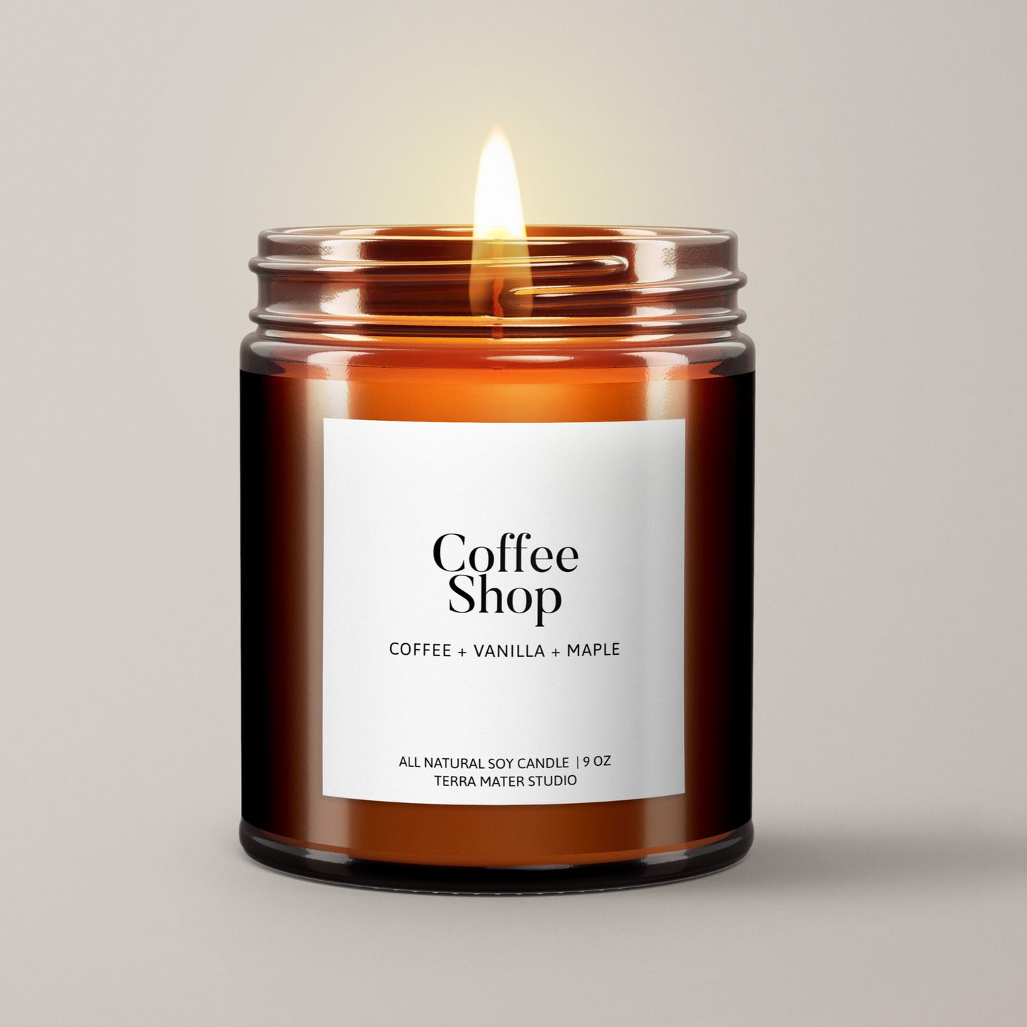 Coffee Shop Soy Wax Candle