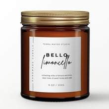 Load image into Gallery viewer, Bello Limoncello All-Natural Scented Candle | 50+ Hour Burn