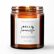 Load image into Gallery viewer, Bello Limoncello All-Natural Scented Candle | 50+ Hour Burn