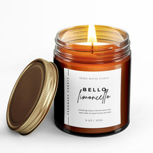 Load image into Gallery viewer, Bello Limoncello All-Natural Scented Candle | 50+ Hour Burn