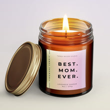 Load image into Gallery viewer, Best Mom Ever All-Natural Scented Candle | Gift For Mom | Mother's Day Gift