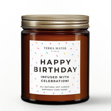 Load image into Gallery viewer, Happy Birthday All-Natural Soy Wax Candle