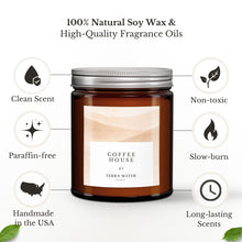 Load image into Gallery viewer, Coffee House All-Natural Scented Candle
