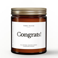 Load image into Gallery viewer, Congrats All-Natural Scented Candle