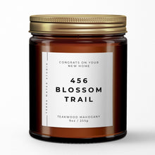 Load image into Gallery viewer, Custom Address Scented Candle | Housewarming Gift