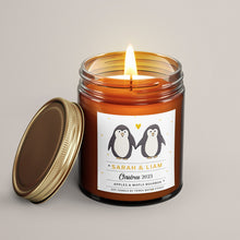 Load image into Gallery viewer, Custom Christmas Candle For Couple | Soy Candle