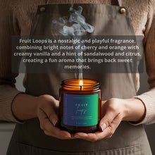 Load image into Gallery viewer, Fruit Loops All-Natural Scented Candle | 50+ Hour Burn