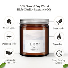 Load image into Gallery viewer, Lavender Garden All-Natural Scented Candle