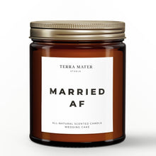 Load image into Gallery viewer, Married AF Soy Wax Candle | Wedding Gift | Wedding Candle