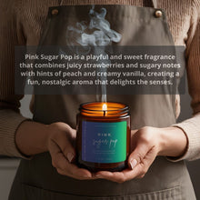 Load image into Gallery viewer, Pink Sugar Pop All-Natural Scented Candle | 50+ Hour Burn