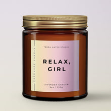 Load image into Gallery viewer, Relax Girl All-Natural Scented Candle