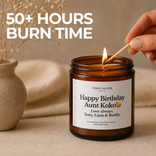 Load image into Gallery viewer, Personalized Scented Candle | Candle With Message | Custom Gift