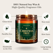 Load image into Gallery viewer, Christmas Tree Soy Candle | Holiday Home Fragrance