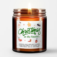 Load image into Gallery viewer, Custom Christmas Candle | Perfect For Gifting!