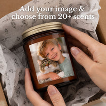 Load image into Gallery viewer, Custom Photo Scented Candle | All-Natural Candle