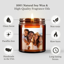 Load image into Gallery viewer, Custom Photo Scented Candle | All-Natural Candle