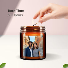 Load image into Gallery viewer, Custom Photo Scented Candle | All-Natural Candle