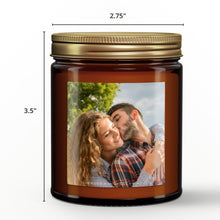 Load image into Gallery viewer, Custom Photo Scented Candle | All-Natural Candle
