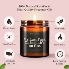Load image into Gallery viewer, My Last Fuck All-Natural Scented Candle