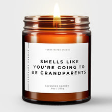 Load image into Gallery viewer, Smells Like You're Going To Be Grandparents All-Natural Scented Candle | Pregnancy Announcement Gifts