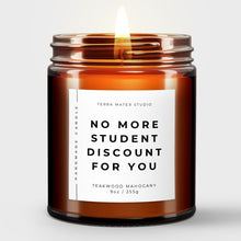 Load image into Gallery viewer, graduation gift candle for grads