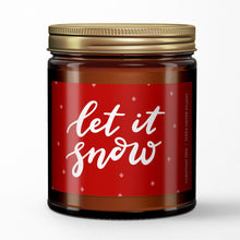 Load image into Gallery viewer, Let It Snow Soy Candle | Holiday Candle