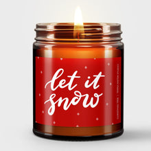 Load image into Gallery viewer, Let It Snow Soy Candle | Holiday Candle