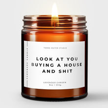 Load image into Gallery viewer, funny housewarming gift scented candle