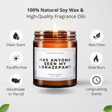 Load image into Gallery viewer, Has Anyone Seen My Lorazepam All-Natural Scented Candle | White Lotus Season 3 Thailand Inspired