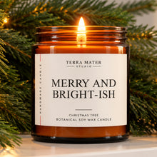 Load image into Gallery viewer, Merry And Bright-ish | Soy Wax Holiday Candle
