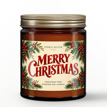 Load image into Gallery viewer, Merry Christmas Candle | Classic Holiday Gift