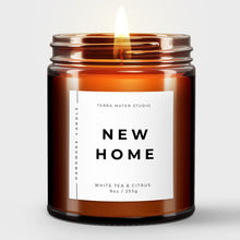Load image into Gallery viewer, New Home All-Natural Candle | Housewarming Gift | New Homeowners Gifts | Neighbors Gift