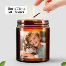Load image into Gallery viewer, Custom Photo Scented Candle | All-Natural Candle
