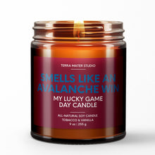 Load image into Gallery viewer, smells like a colorado avalanche win scented candle