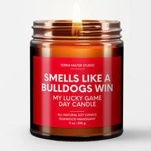 Load image into Gallery viewer, smells like a georgia bulldogs win scented candle