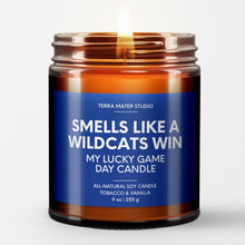 Load image into Gallery viewer, smells like a kentucky wildcats win scented candle