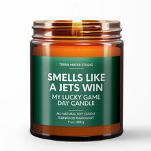 Load image into Gallery viewer, smells like a new york jets win scented candle