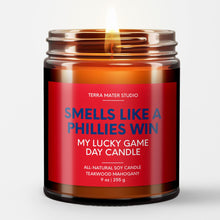 Load image into Gallery viewer, smells like a phillies win scented candle