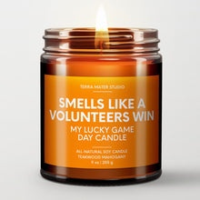 Load image into Gallery viewer, smells like a tennessee volunteers win scented candle