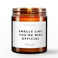 Load image into Gallery viewer, smells like you're ring official scented candle